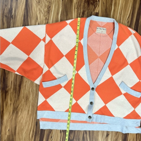 Free People Manny Argyle Cardigan - Picture 4 of 5